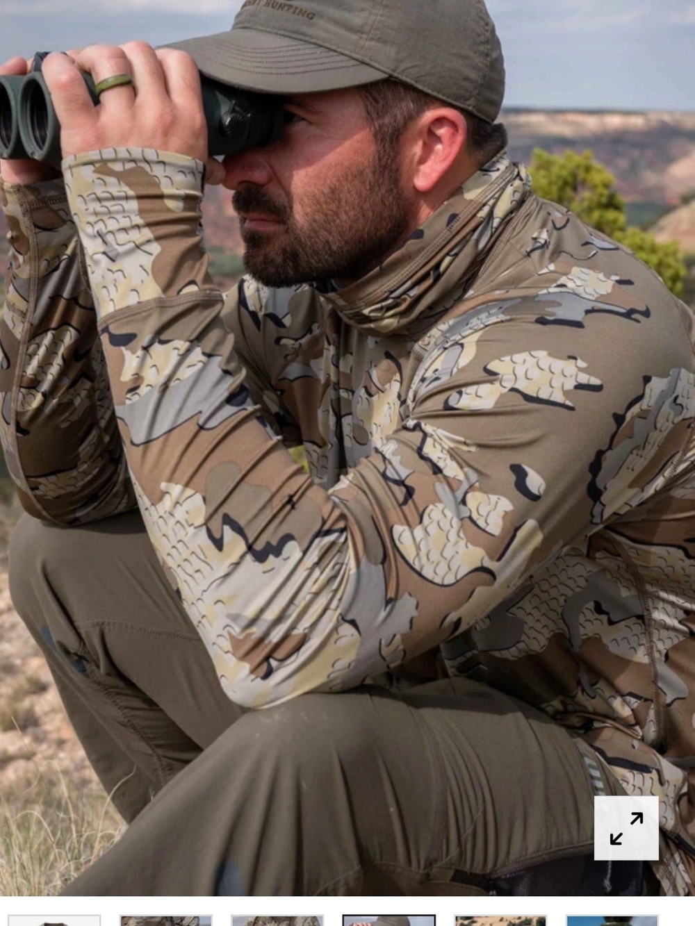 KUIU Men's Gila Crew Base Layer - Size Large